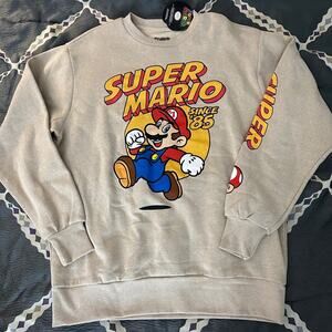 Super Mario womens sweatshirt